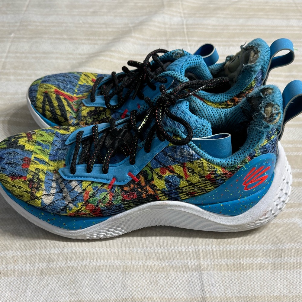 Under armour sour patch curry basketball sneakers